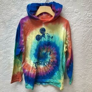 Tie dye Disneyland hoodie